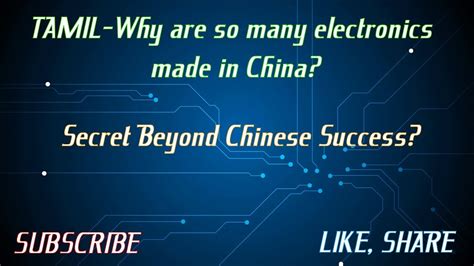 why are so many electronics made in china